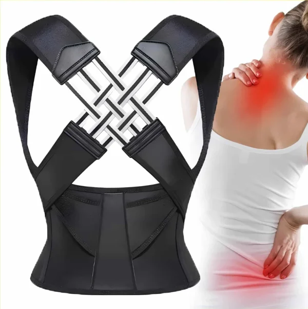 Posture correction orthopedic vest